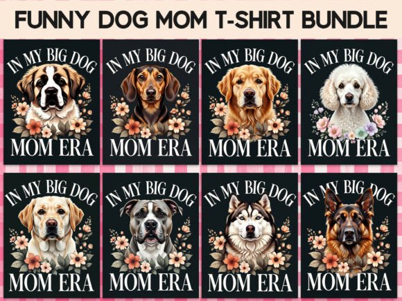 Download Dog Mom Era T-Shirt Bundle PNG - Era Collection