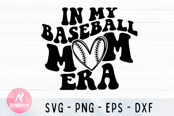 Download In My Baseball Mom Era SVG - Era Collection