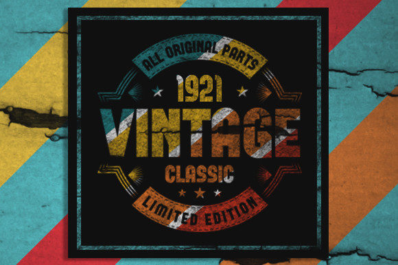 Download Vintage 1921 Classic Limited Edition - Premium Bundle