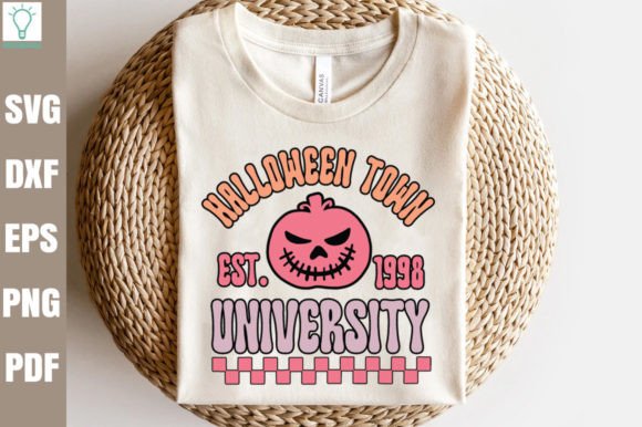 Download Halloween Town Est. 1998 University SVG - 1998 Collection