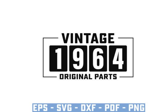 Download Vintage 1964 Original Parts Funny Svg - 1964 Collection