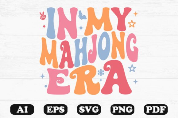 Download In My Mahjong Era Retro T Shirt Design - Era Collection