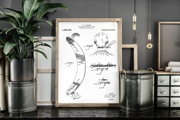 Download Neck Shaving Pattern 1921 Patent Poster - Premium Resources