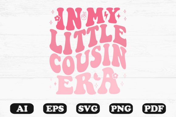 Download In My Little Cousin Era Retro Wavy Svg - Era Collection