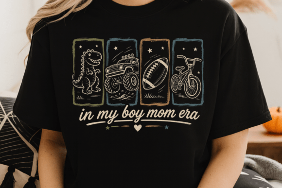 Download In My Boy Mom Era Shirt PNG - Era Collection